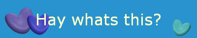 Hay whats this?