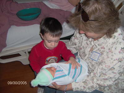 Me and Tyler and Grandma.